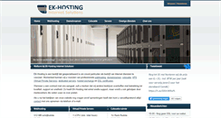 Desktop Screenshot of ek-hosting.nl